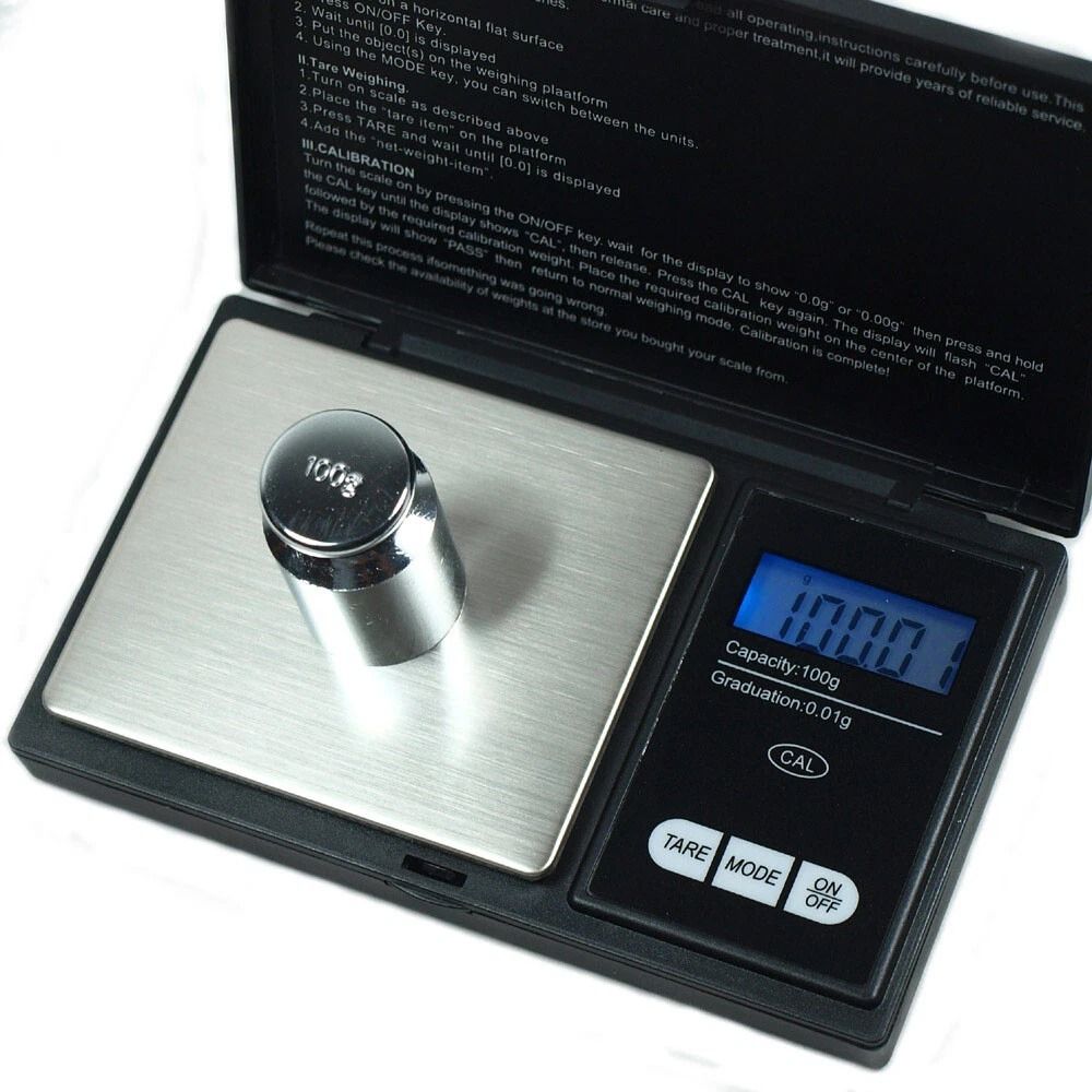 Horizon Digital Jewelry Scale Portable Precision Pocket Gram Scale 1