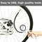 Tire Inflator Gauge With Flexible Hose And Pistol Grip Air Chuck 1