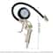 Tire Inflator Gauge With Flexible Hose And Pistol Grip Air Chuck 3