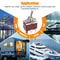 Heavy Duty DPDT Toggle Switch ON OFF Screw Terminal 1