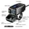 Waterproof Motorcycle USB Charger With Dual Fast Charging Ports And LED Voltmeter 1