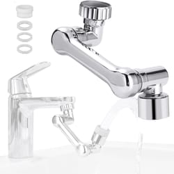 swivel faucet extender rotating faucet aerator extender for kitchen and bathroom sinks