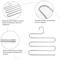 Space Saving Pants Hanger Stainless Steel Trouser Organizer 6