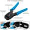 Crimp Tool Kit With Network Cable Tester And Cable Stripper 7