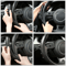 Carbon Fiber Steering Wheel Booster Grip Covers Non Slip Universal Steering Wheel Cover 7