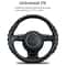 Carbon Fiber Steering Wheel Booster Grip Covers Non Slip Universal Steering Wheel Cover 1