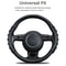 Carbon Fiber Steering Wheel Booster Grip Covers Non Slip Universal Steering Wheel Cover 1
