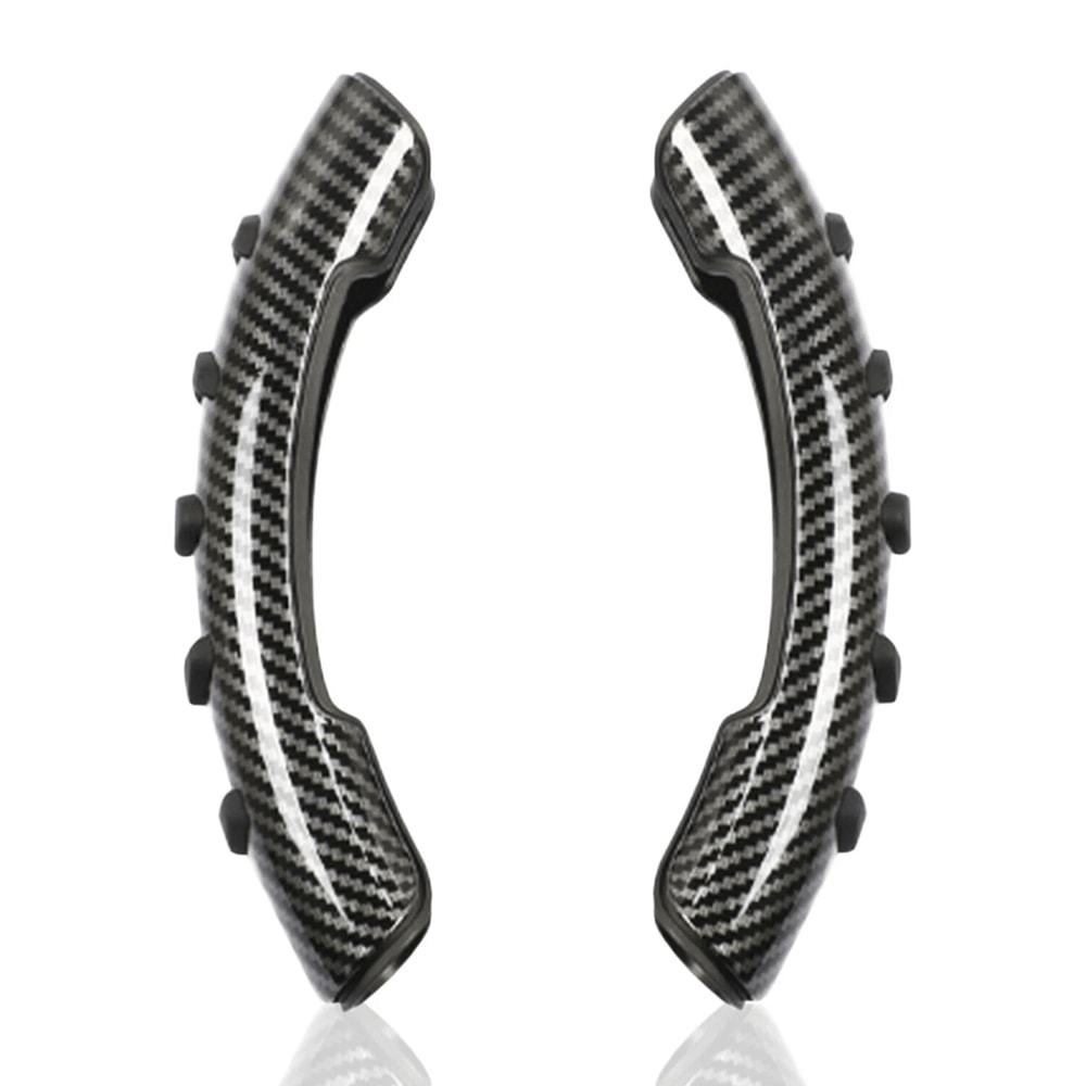 Carbon Fiber Steering Wheel Booster Grip Covers Non Slip Universal Steering Wheel Cover 4