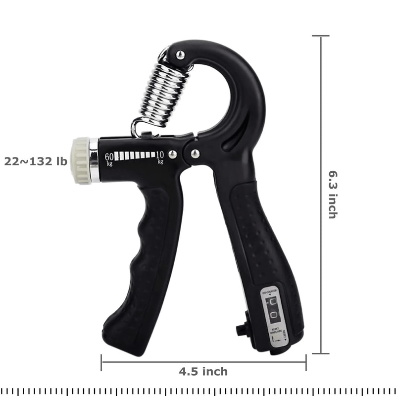 Adjustable Hand Grip Strengthener Grip Strength Trainer For Forearm And Wrist Workout 2