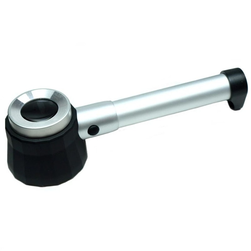 Jewelers Loupe With LED UV Light And Optical Glass Magnifier 4