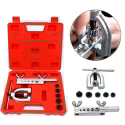 brake line flaring tool kit double flaring tool for copper aluminum soft steel and brass tubing