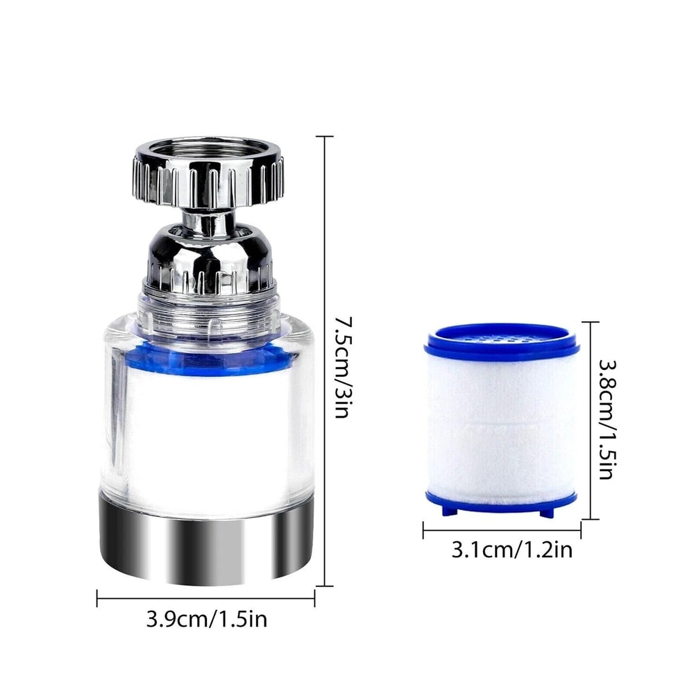 Universal Faucet Water Filter Faucet Mount Tap Purifier For Kitchen And Bathroom Sinks 4