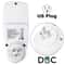 Plug In Watt Meter Plug In Electricity Usage Monitor With Volt Amp KWh Tracking 5