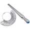 Aluminum Ring Sizer Tool Set With Ring Mandrel And Finger Gauge For Accurate Jewelry Sizing 0