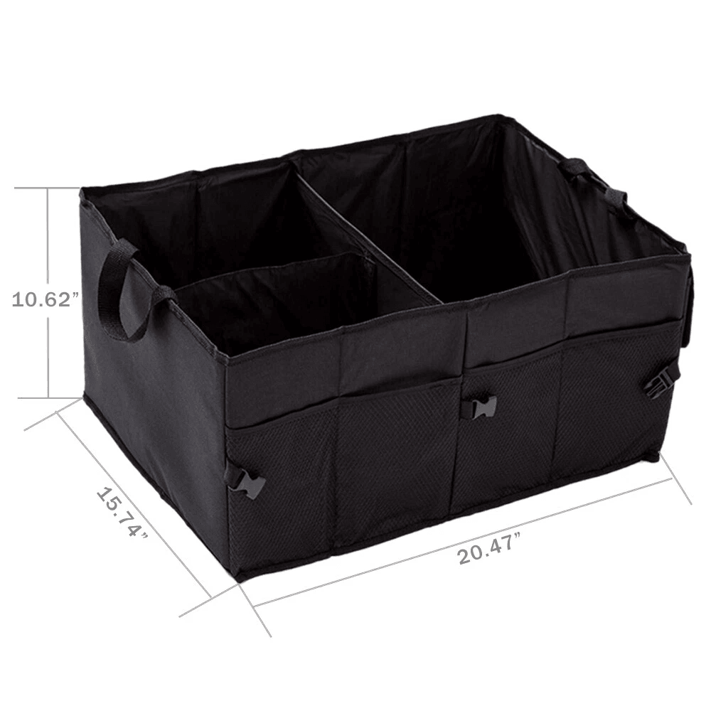 Collapsible Car Trunk Organizer For SUV Truck And Car Waterproof Cargo Storage Caddy 6