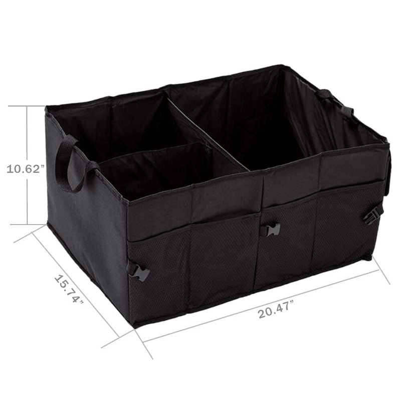 Collapsible Car Trunk Organizer For SUV Truck And Car Waterproof Cargo Storage Caddy 6