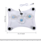 USB Powered Laptop Cooling Pad Stand With LED Light For Notebook 2