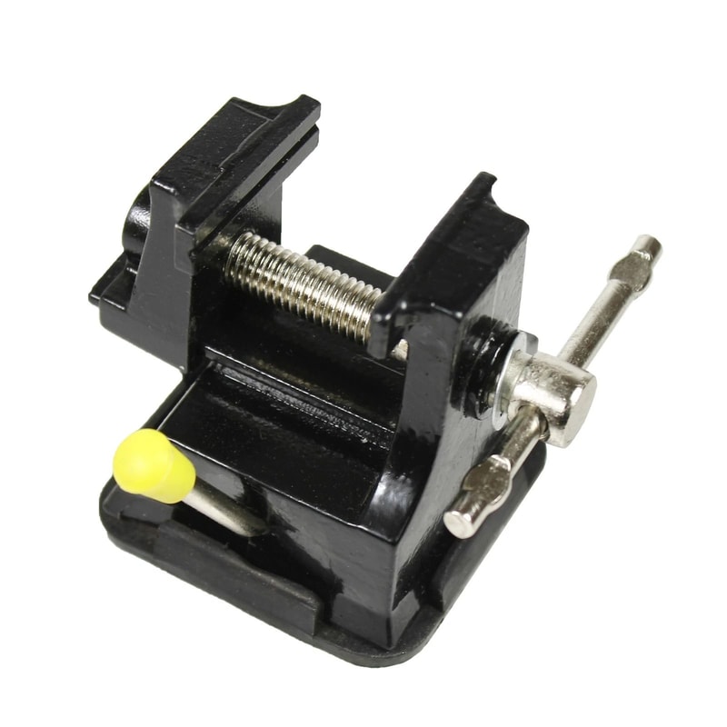 Mini Bench Vise With Suction Base For Jewelry Electronics Repair And Hobby Work 1