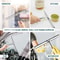 Stainless Steel Shower Squeegee With Hooks For Glass Doors Windows And Bathroom Cleaning 2