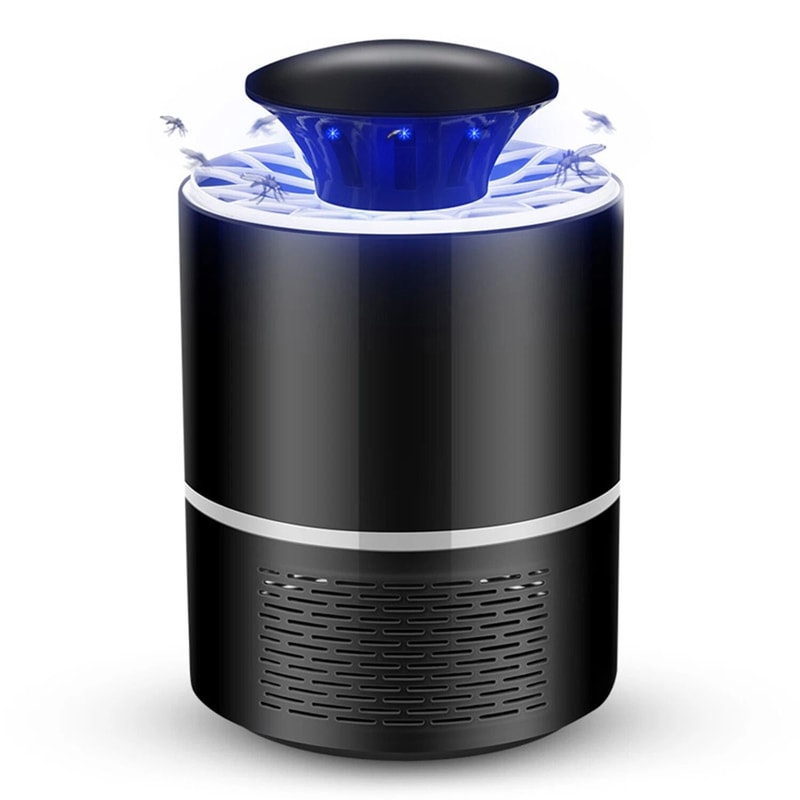 USB Mosquito Killer Lamp Indoor Outdoor UV Bug Zapper Silent Fly Trap Light 7