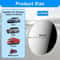 Blind Spot Mirror For Car Adjustable Wide Angle Convex Rear View Mirror 6
