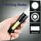 USB Rechargeable Mini Tactical Flashlight Modes Zoomable LED Pocket Light 7