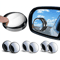 Wide Angle Blind Spot Mirror Set Universal Car Side Mirror Safety Upgrade 0