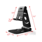 Adjustable Phone Stand For Desk Multi Angle Tablet Desk Holder For IPhone IPad 3