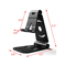 Adjustable Phone Stand For Desk Multi Angle Tablet Desk Holder For IPhone IPad 3
