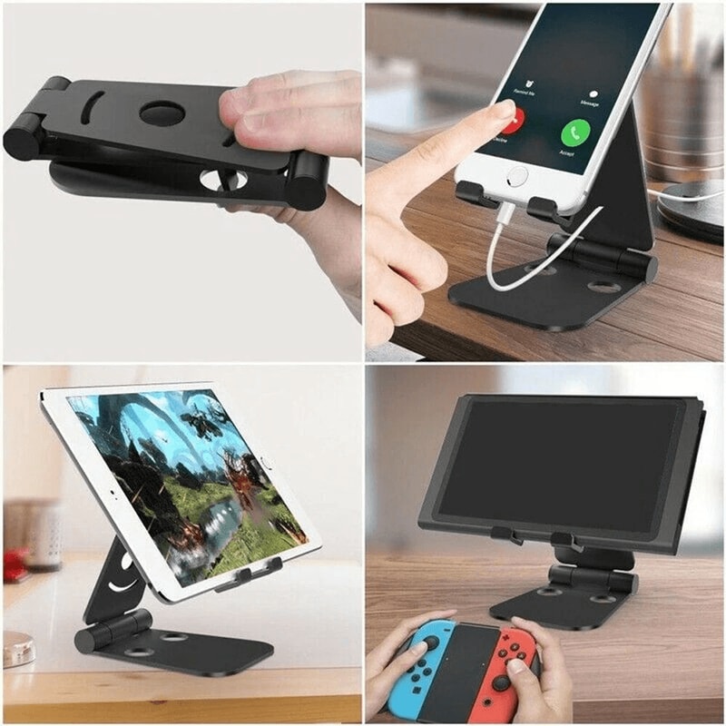 Adjustable Phone Stand For Desk Multi Angle Tablet Desk Holder For IPhone IPad 1