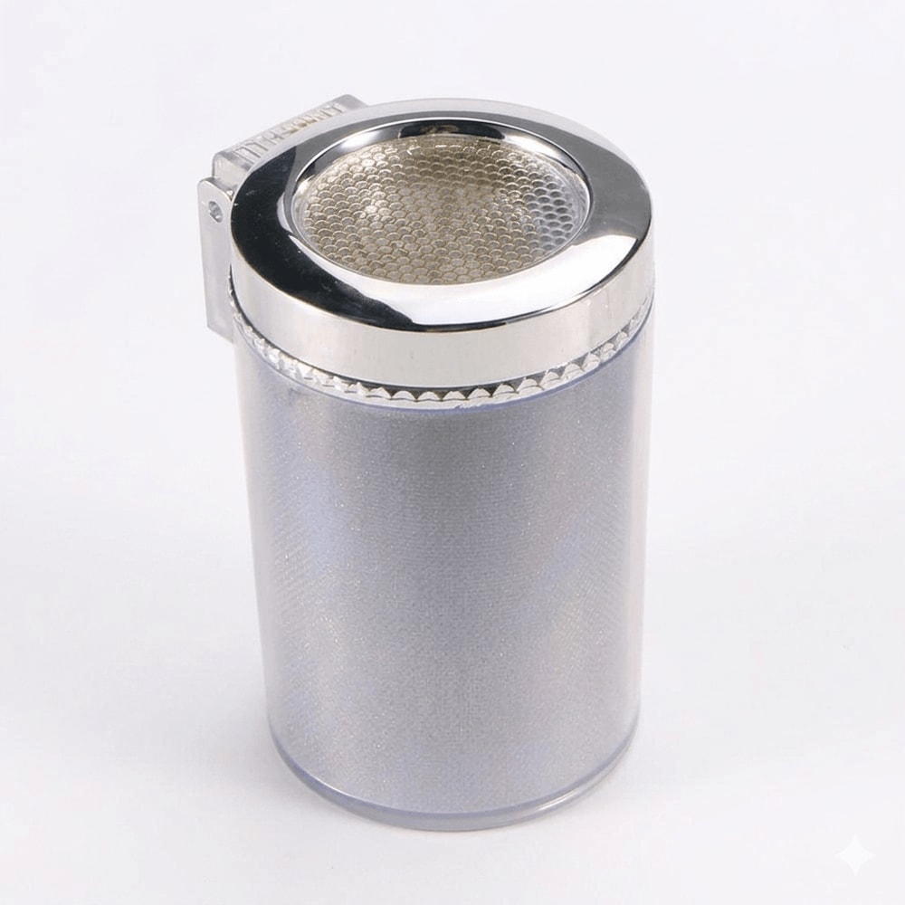 Car LED Ashtray Smokeless Car Ashtray With Blue Light LED Cigarette Holder Cup 0