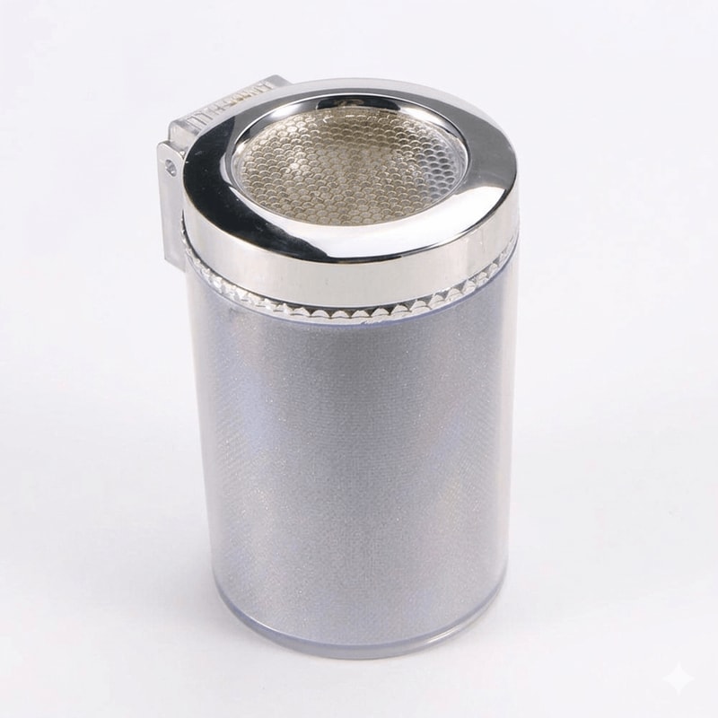 Car LED Ashtray Smokeless Car Ashtray With Blue Light LED Cigarette Holder Cup 0