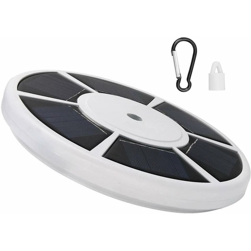 LED Solar Flag Pole Light Outdoor Waterproof Dusk To Dawn For Poles 2