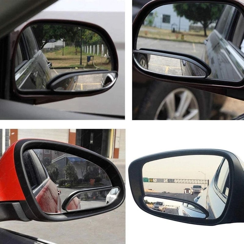 Blind Spot Mirrors Wide Angle Convex Rear View For Car Truck SUV 3