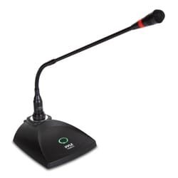 pyle condenser microphone with adjustable gooseneck desk stand, wired, for home recording