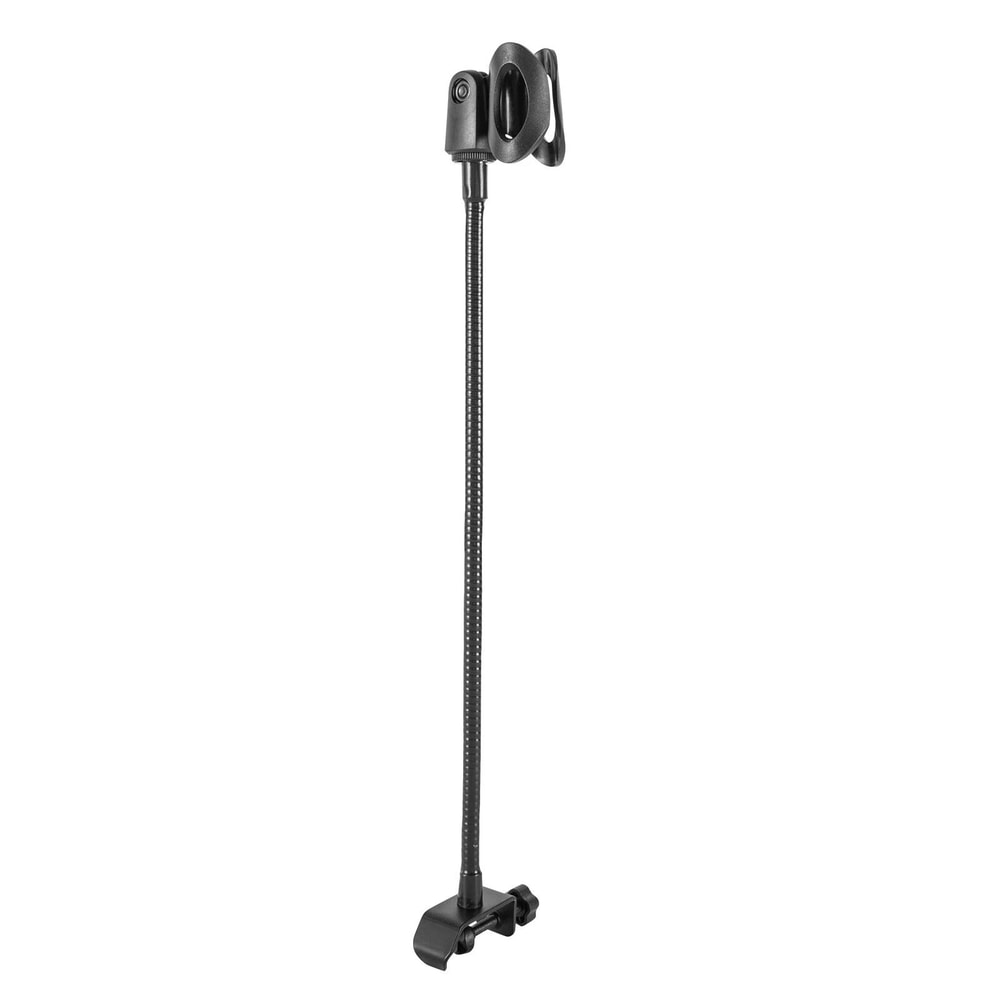Adjustable Gooseneck Microphone Stand With Desk Clamp Ideal For Radio Broadcasting Streaming 3