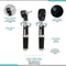 Ophthalmoscope Otoscope Kit 4
