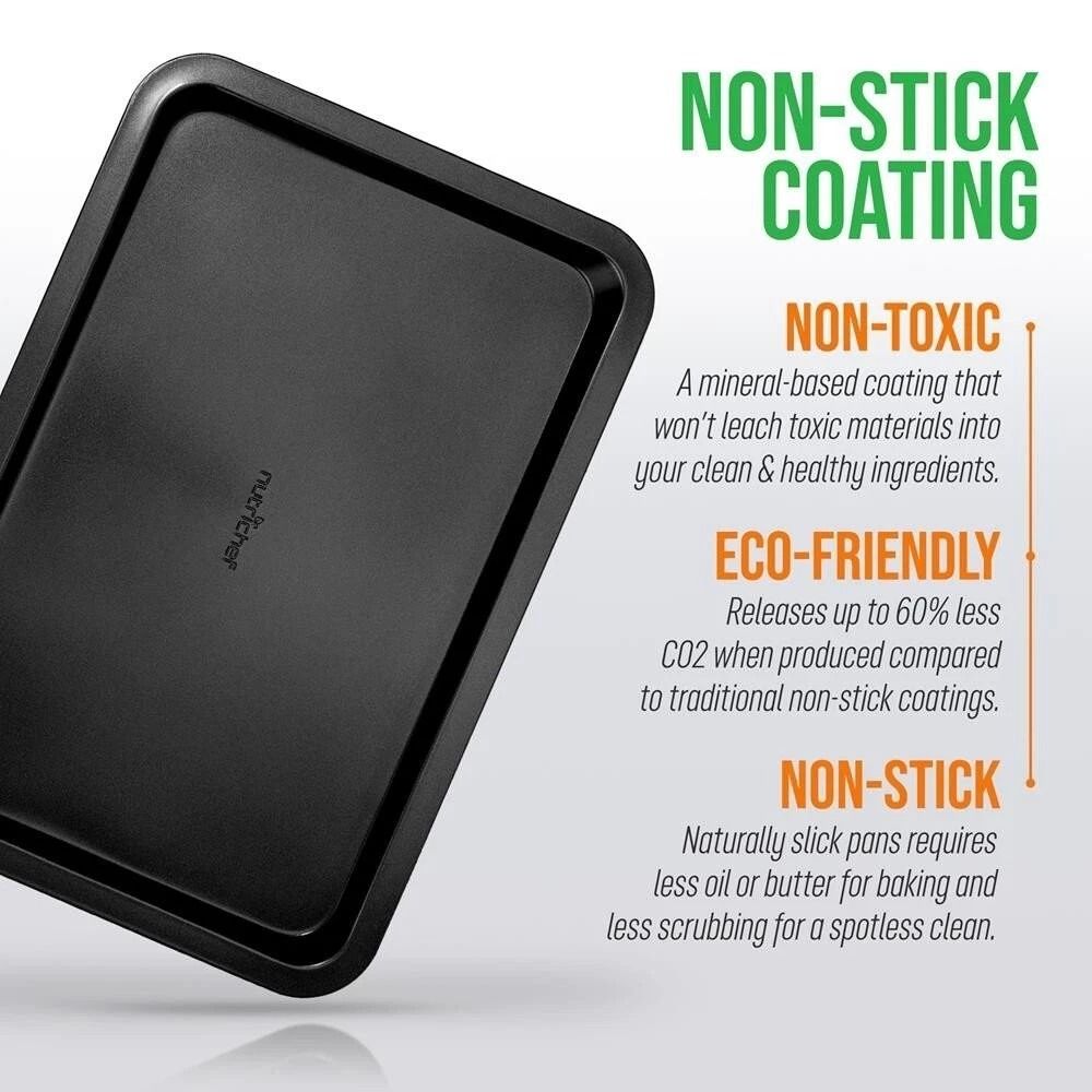 Nonstick Medium Cookie Sheet Carbon Steel Baking Pan 2