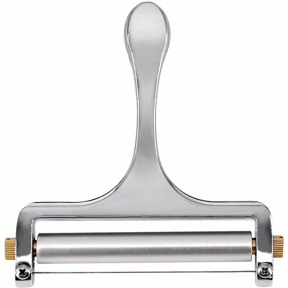 Adjustable Stainless Steel Cheese Slicer With Wire Cutter For Block Cheese 6