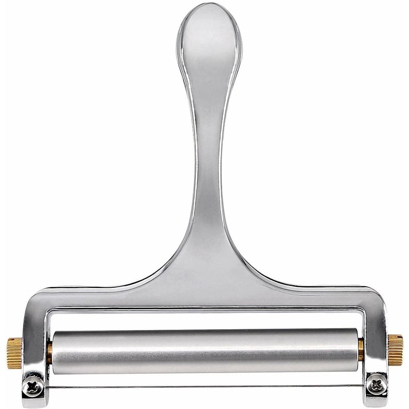Adjustable Stainless Steel Cheese Slicer With Wire Cutter For Block Cheese 6