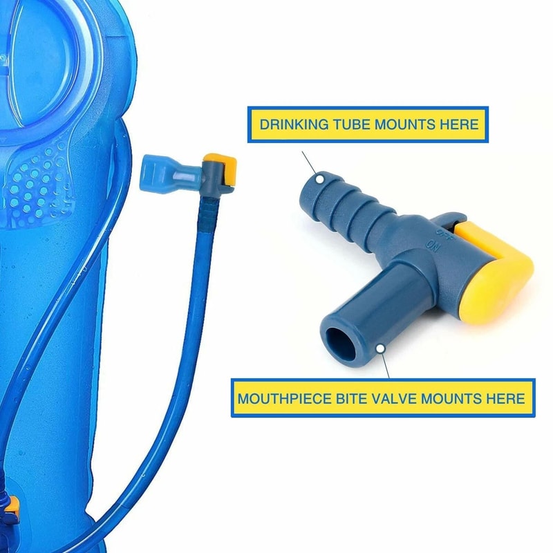 Bite Valve Replacement Mouthpieces With Shutoff Valve For CamelBak Hydration Bladders 4