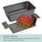 Metallic Meatloaf Pan With Insert Nonstick Healthy Loaf Pan 1