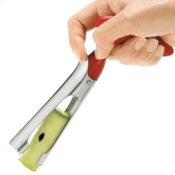 stainless steel apple corer tool for apples and pears easy core remover