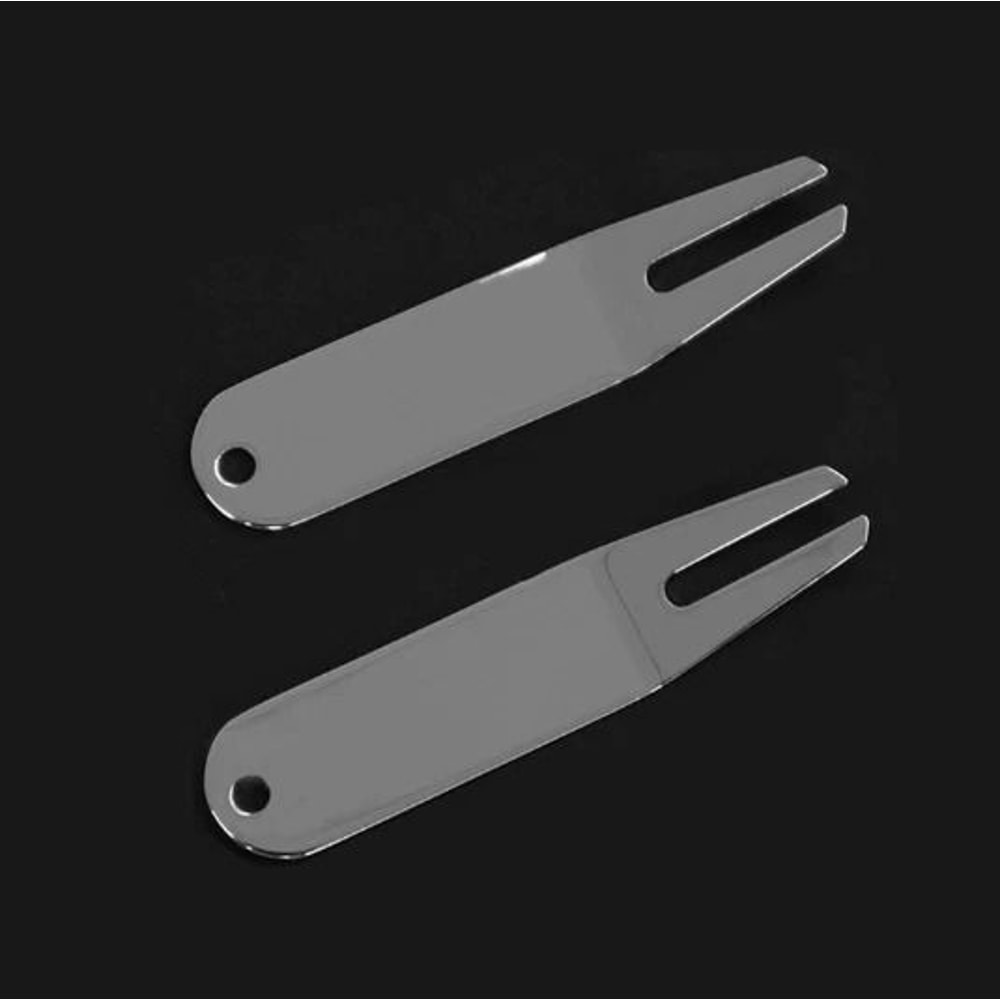 Stainless Steel Golf Divot Repair Tool For Green Repair And Ball Marking 1