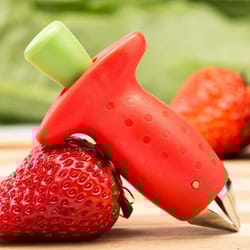 strawberry huller and tomato corer quick prep kitchen tool