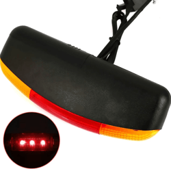 bicycle turn signal bike tail light with brake light and sound horn
