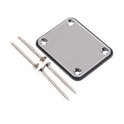 electric guitar neck plate with screws bolt replacement hardware