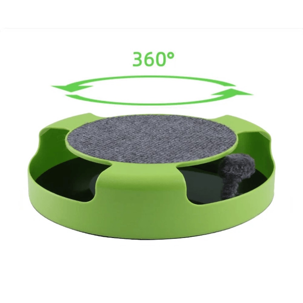 Interactive Cat Mouse Turntable Toy For Indoor Cats 2