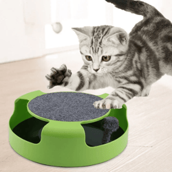 interactive cat mouse turntable toy for indoor cats