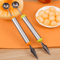 Dual Function Stainless Steel Melon Baller Fruit Carving Tool For Effortless Scooping 0